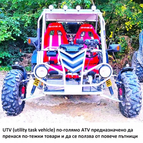 Офроуд приключение с двуместно ATV / UTV Офроуд приключение с двуместно ATV / UTV